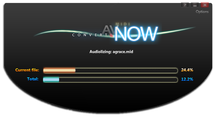 Fig 5: AV-MIDI-Converter-Convert-Process